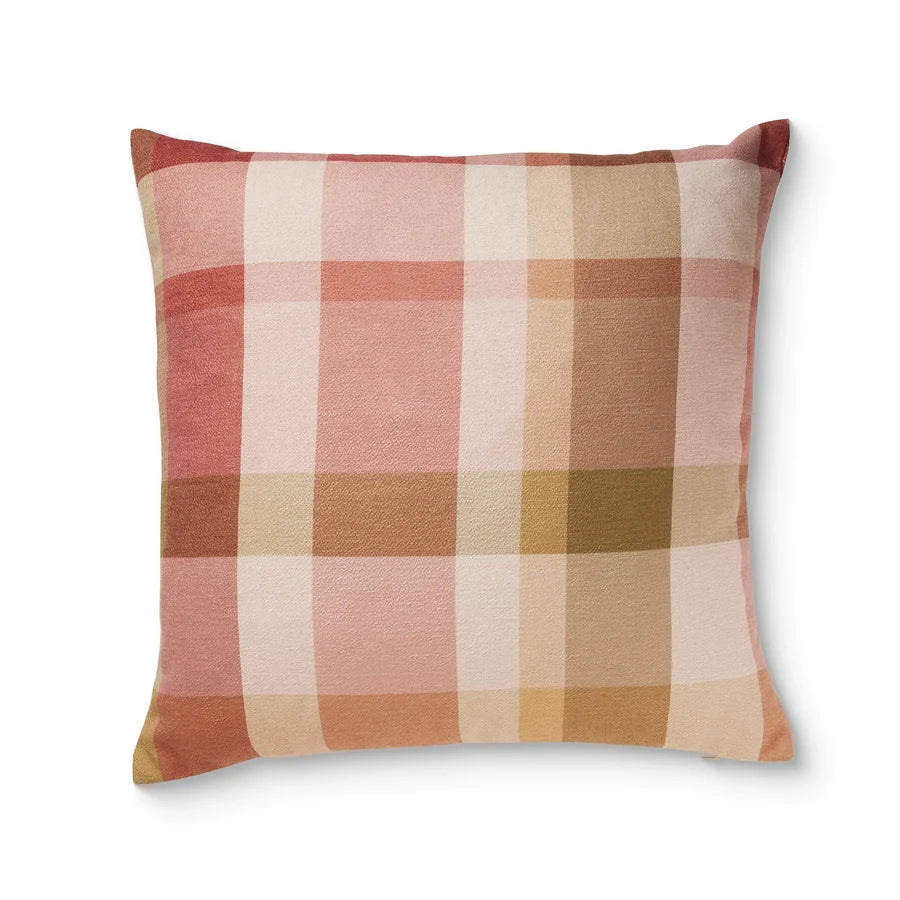 Tamara Sunset Check Cushion