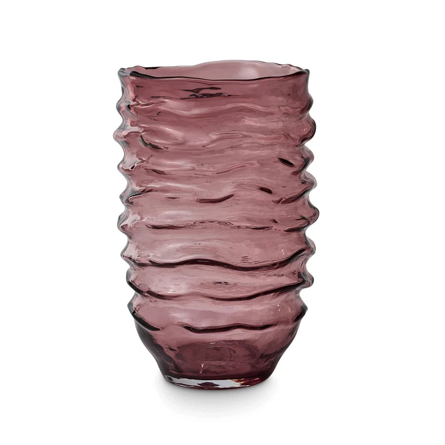 Blair Mulberry Glass Vase Large