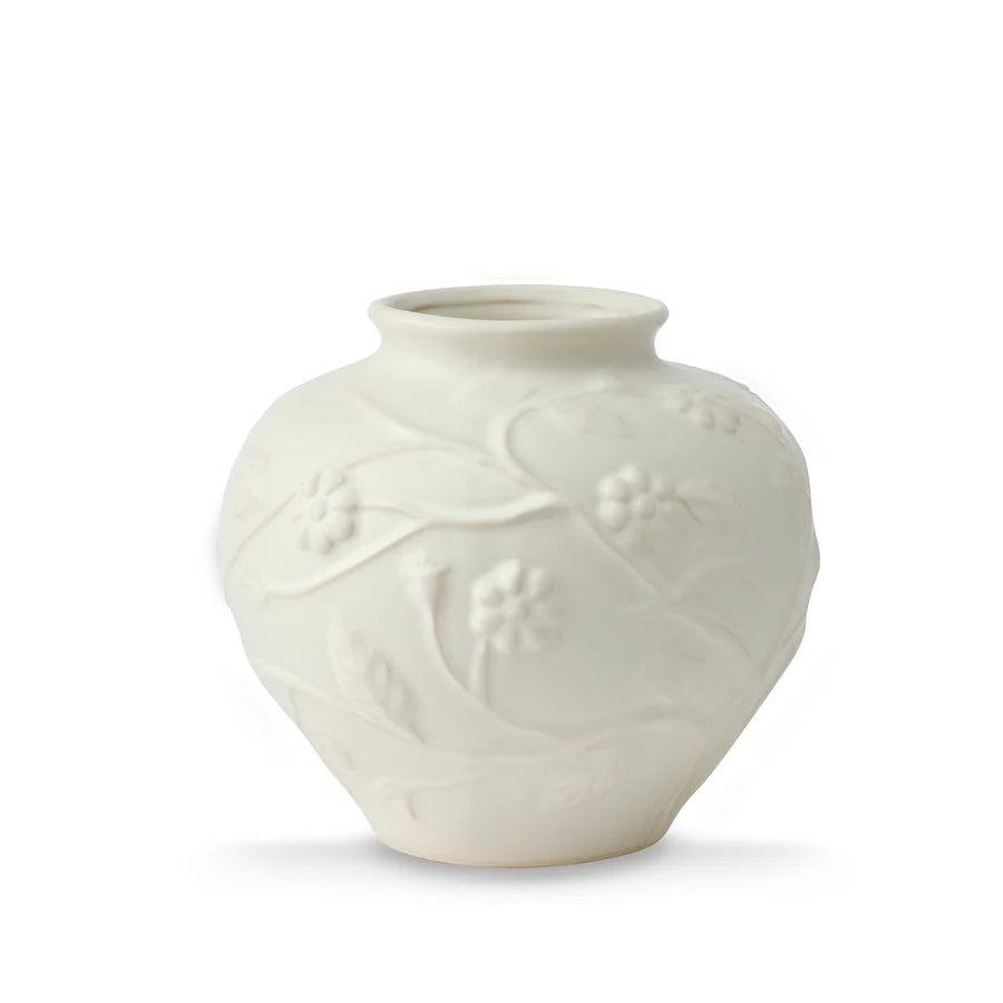 Marcy Matte White Small Vase