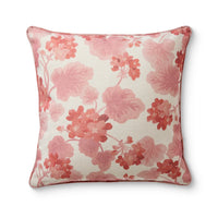 Geranium Pink Reversible Outdoor Cushion