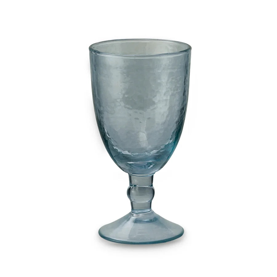 Teo Blue Wine Glass Set 2