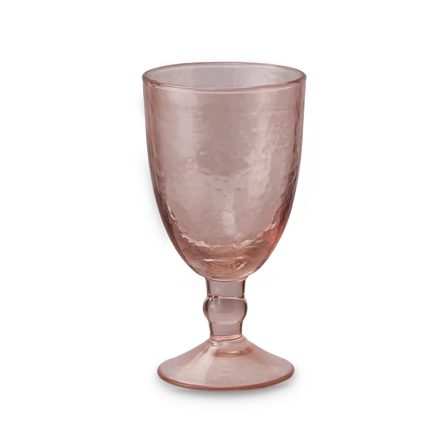 Teo Pink Wine Glass Set 2