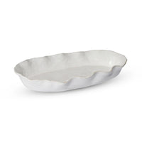 Marseille Wavy Natural Oval Dish