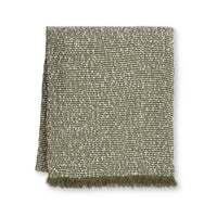 Clara Green/Cream Throw