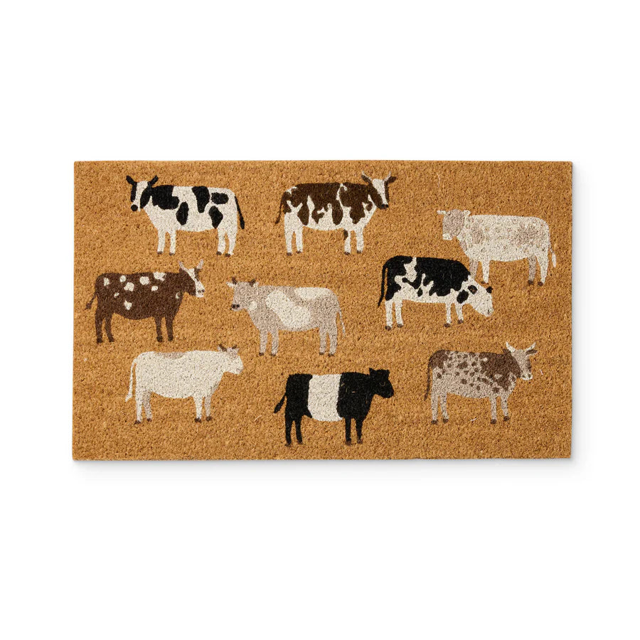 Herd Of Cows Doormat