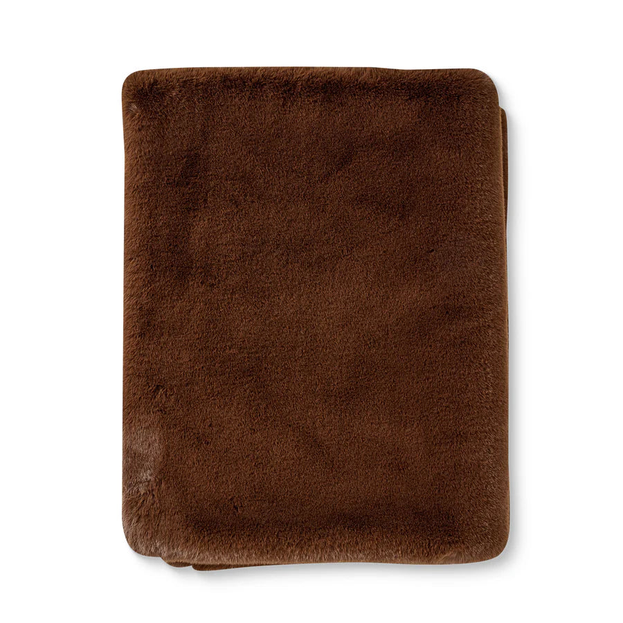 Arctic Chocolate Throw