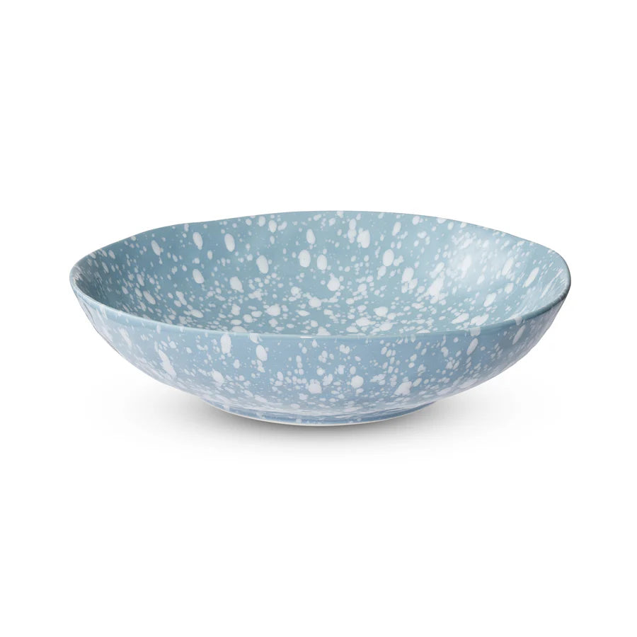 Speckle Light Blue/White Tableware