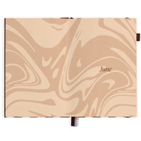 2027 A5 Academic Vertical Planner | Chocolate Stripe