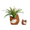 Fat Chooks Metal White/Rust