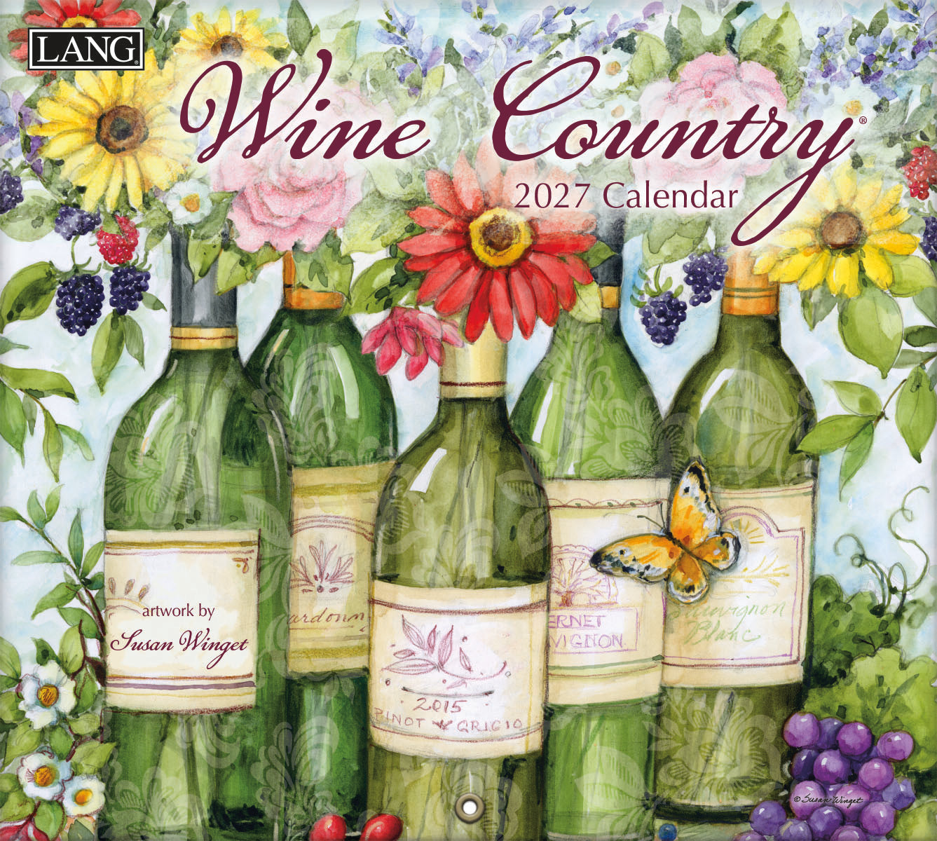 Wine Country 2027 | Wall Calendar