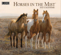 Horses In The Mist 2027 | Wall Calendar