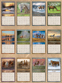 Horses In The Mist 2027 | Wall Calendar
