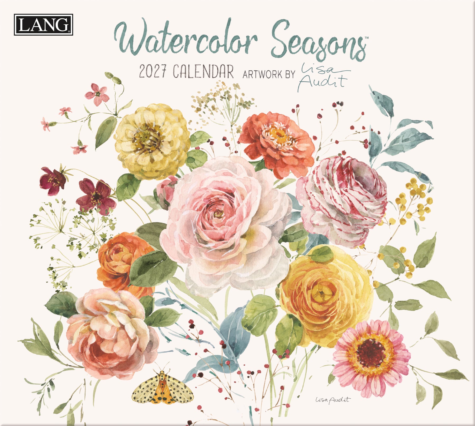 Watercolor Seasons 2027 | Wall Calendar