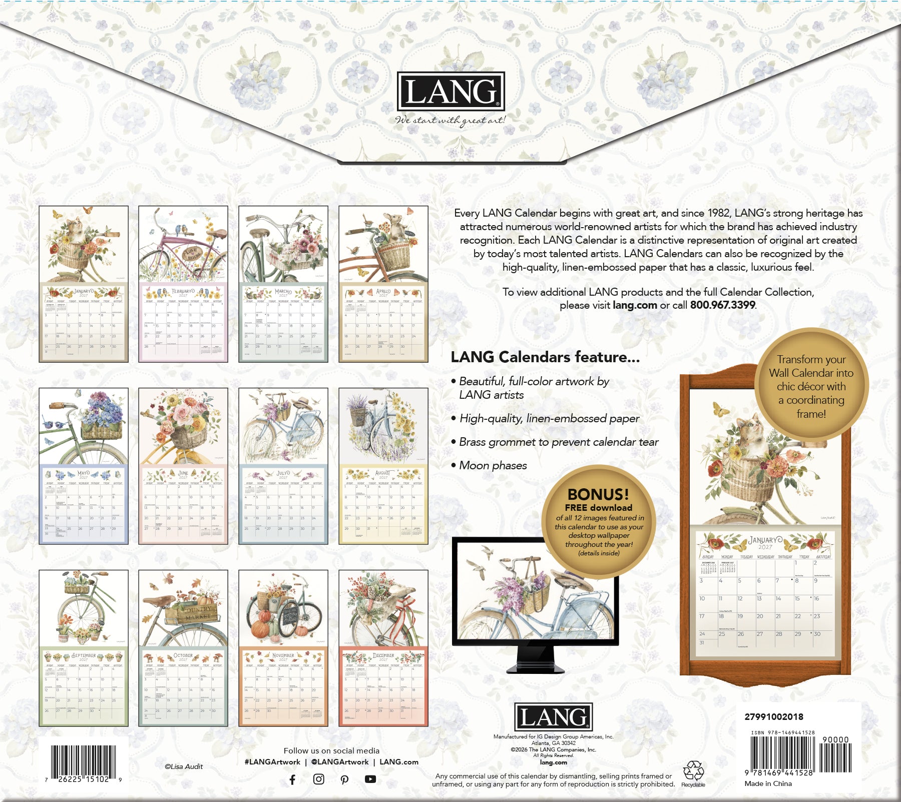 A Beautiful Ride 2027 | Wall Calendar