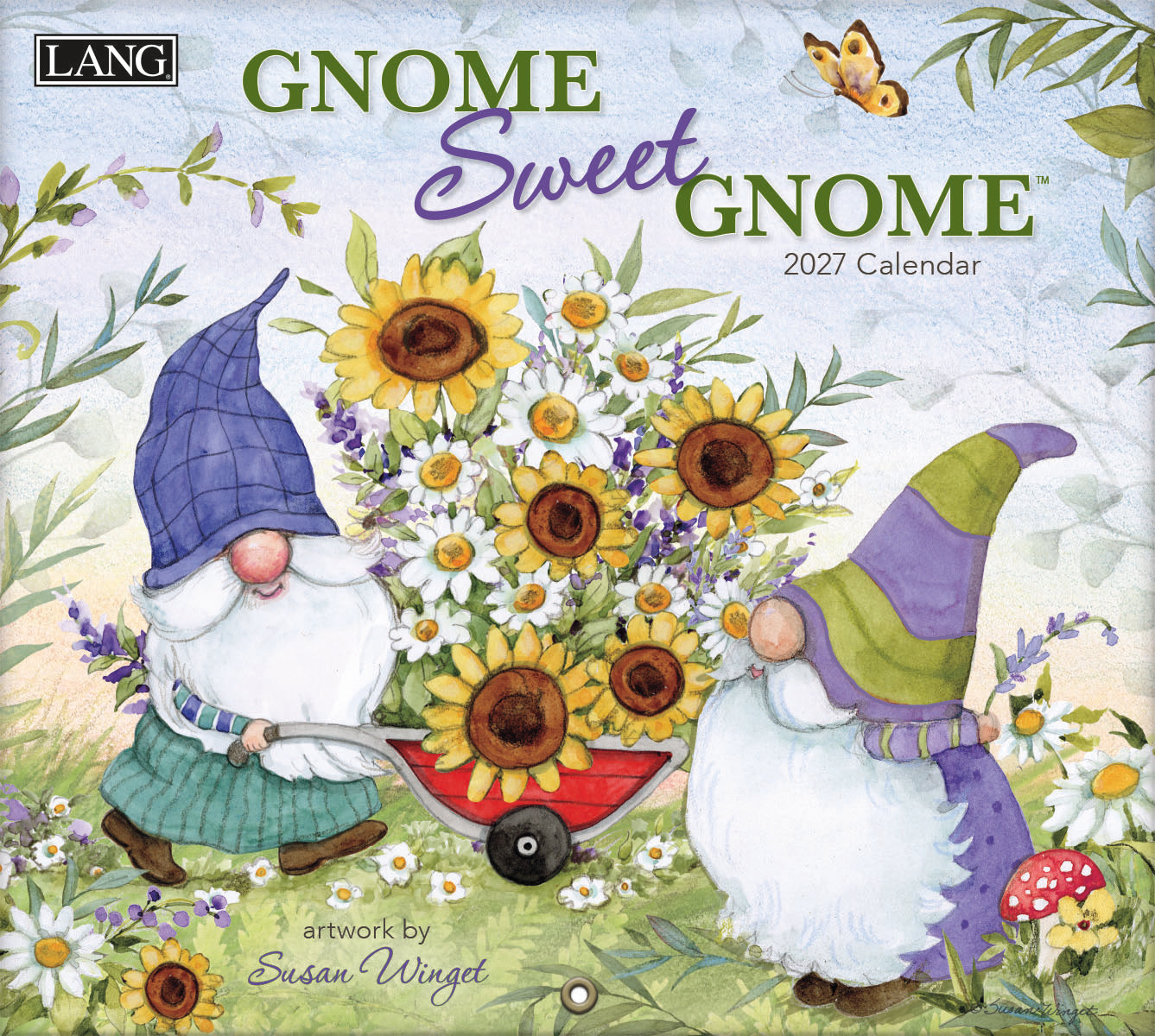 Gnome Sweet Gnome 2027 | Wall Calendar
