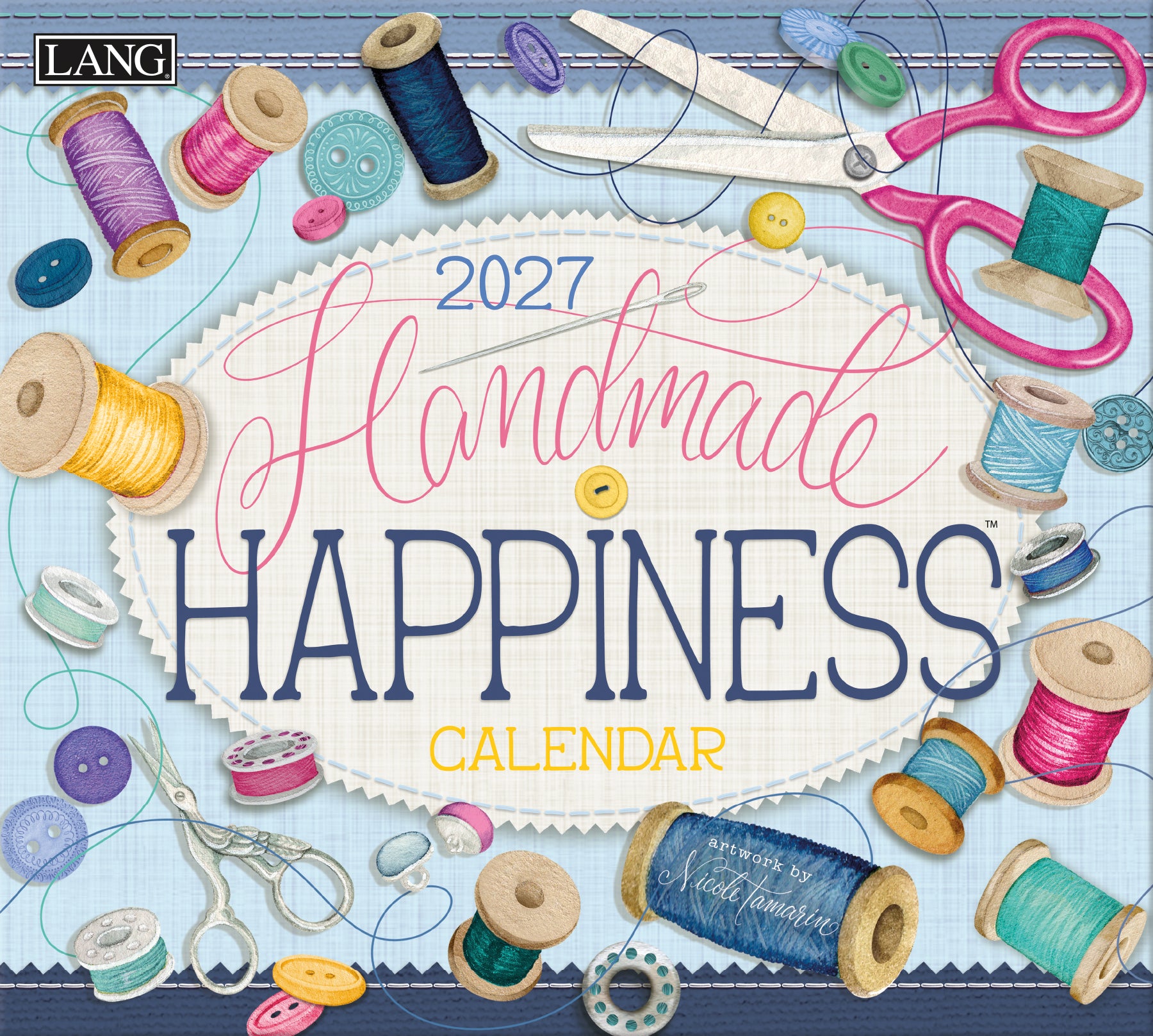 Handmade Happiness 2027 | Wall Calendar