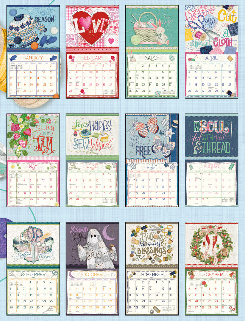 Handmade Happiness 2027 | Wall Calendar
