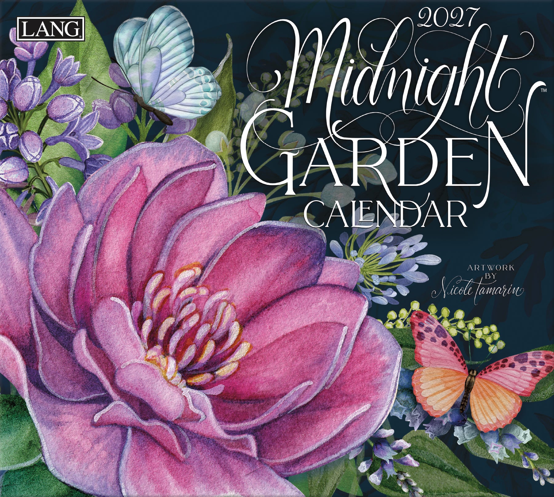 Midnight Garden 2027 | Wall Calendar