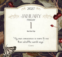 2027 Lang 365 Boxed Daily Thoughts Be Good To Yourself Calendar