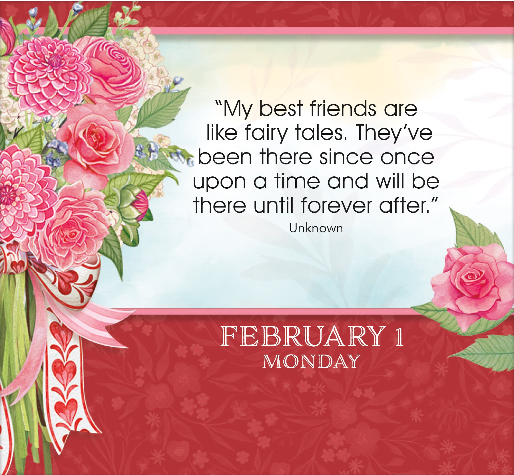 2027 Lang 365 Daily Thoughts For A Dear Friend Boxed Calendar