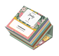 2027 Lang 365 Box Daily Thoughts Positive Vibes Calendar