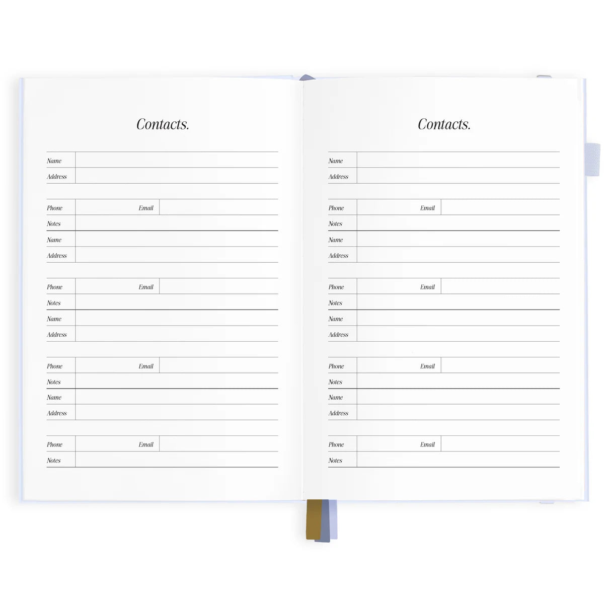 2027 A5 Vertical Planner | Powder