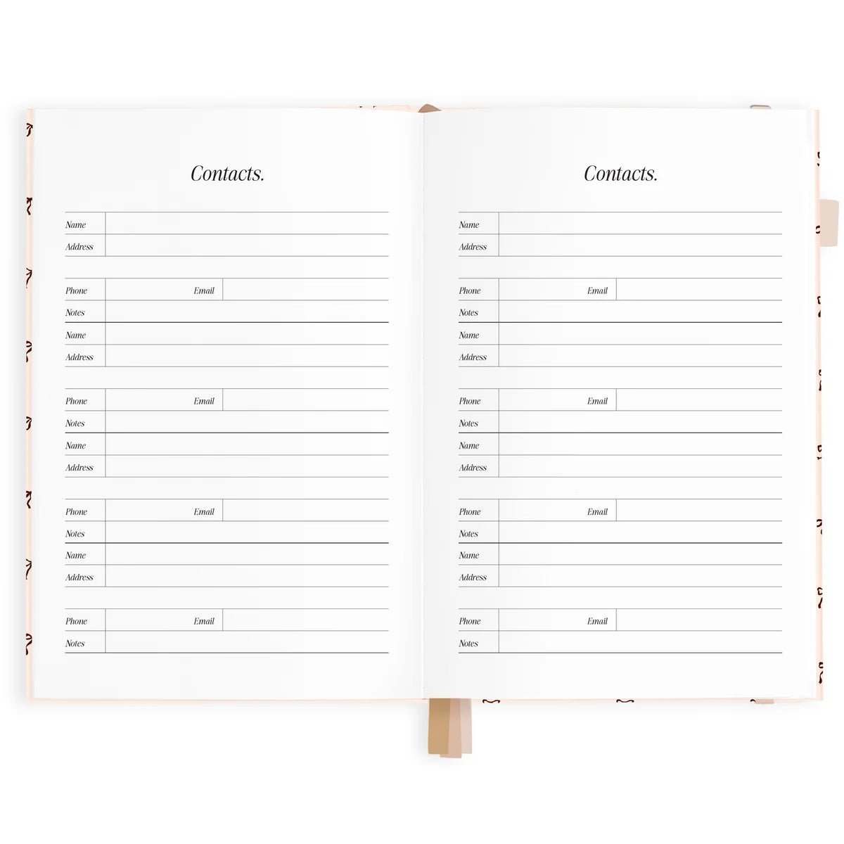 2027 A5 Vertical Planner | French Bows