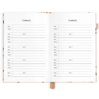 2027 A5 Vertical Planner | Amalfi Latte