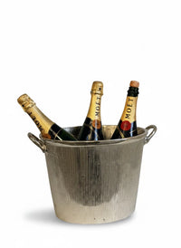 Ridged Oval Champagne Bucket