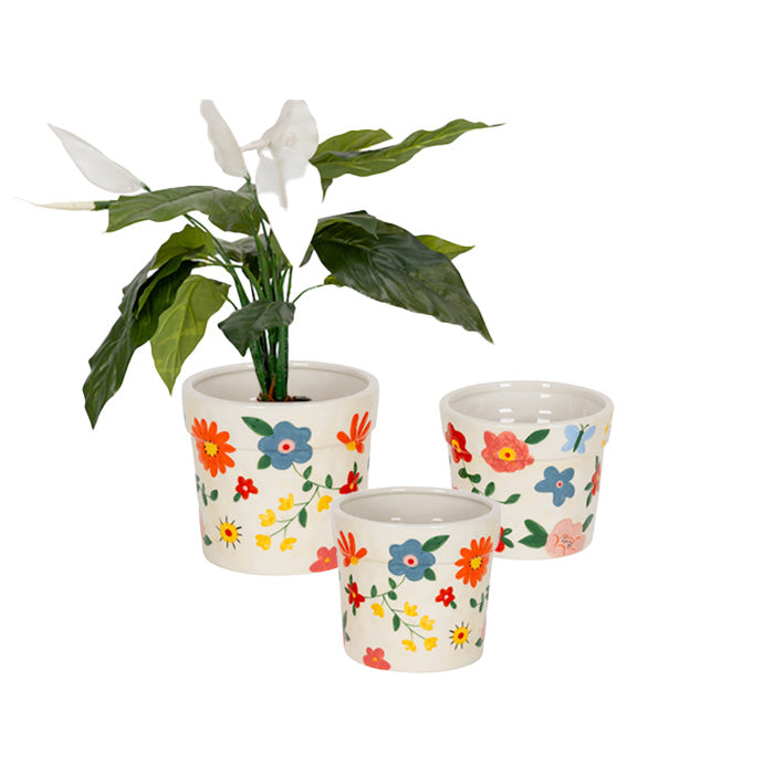 Colourful Flower Pot