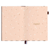 2027 A5 Academic Vertical Planner | Chocolate Stripe