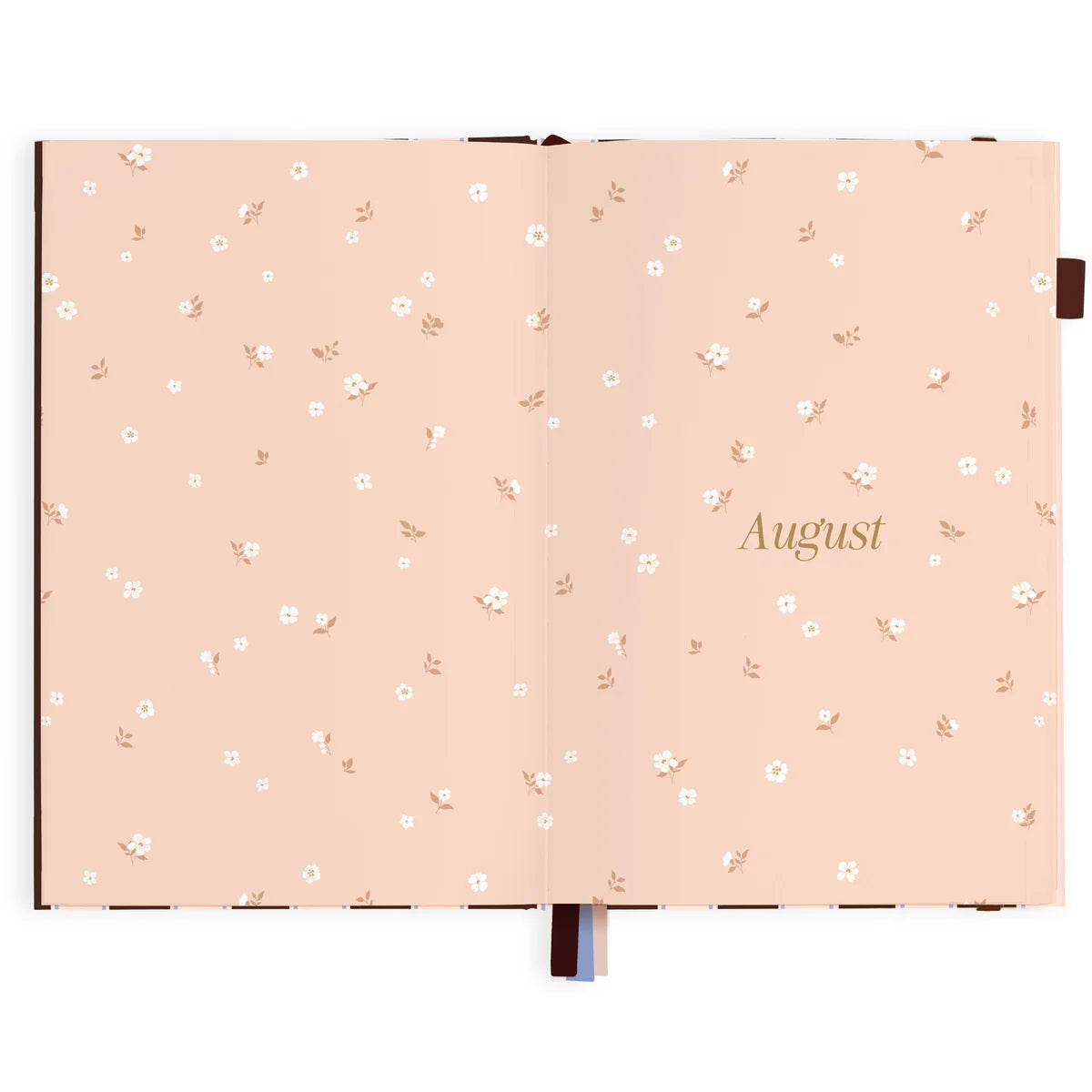 2027 A5 Academic Vertical Planner | Chocolate Stripe