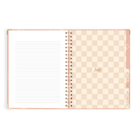 2027 A4 Academic Vertical Planner | Amalfi Peach