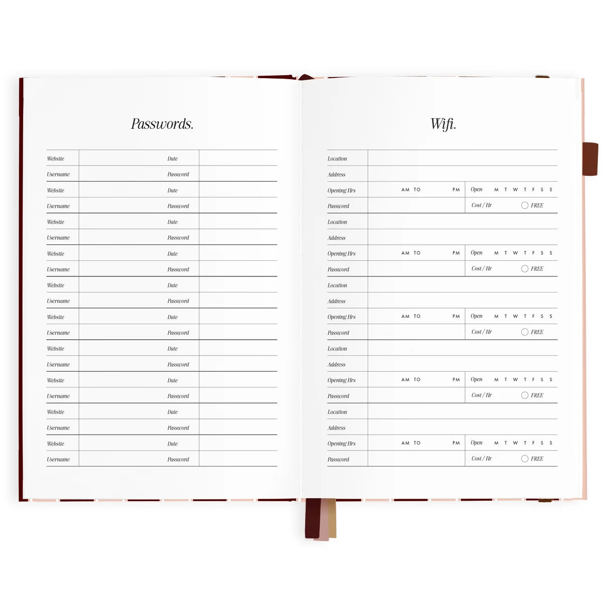 2027 A5 Vertical Planner | Sorrento