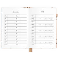 2027 A5 Vertical Planner | Amalfi Latte