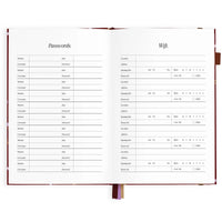 2027 A5 Vertical Planner | Cherry Wisteria