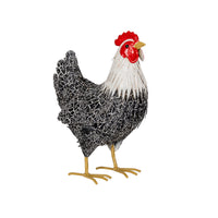 Chicken & Rooster | Black/White