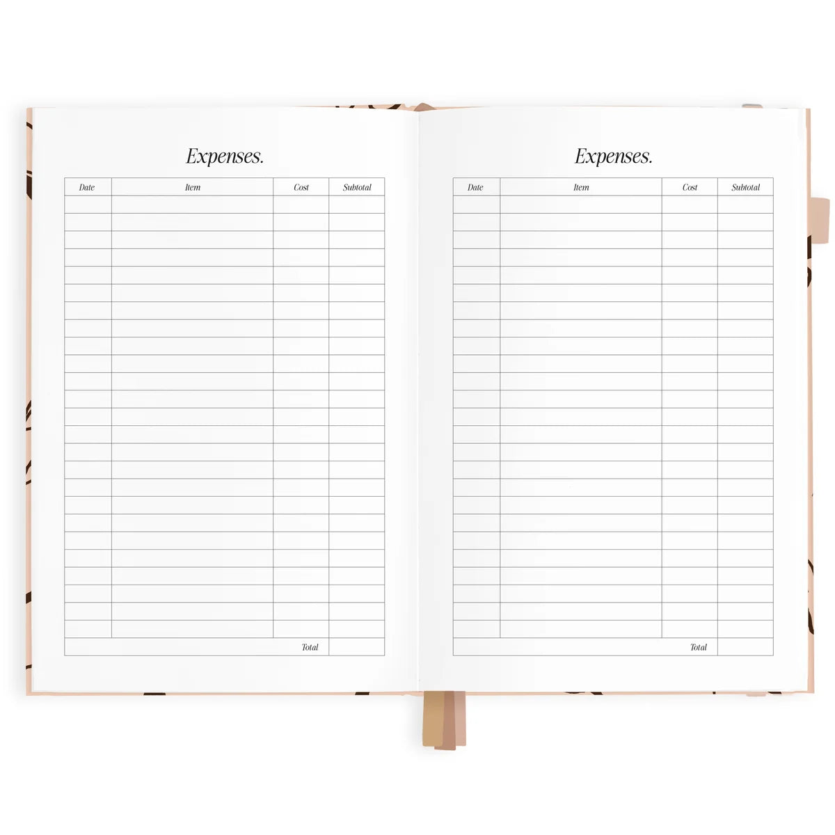 2027 A5 Vertical Planner | Amalfi Latte