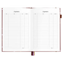 2027 A5 Vertical Planner | Cherry Wisteria
