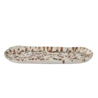 Dakota Ceramic Tableware | Ivory/Choc