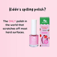20 Free Scented Kids Polish | Strawberry Cupcake