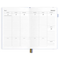 2027 A5 Vertical Planner | Powder