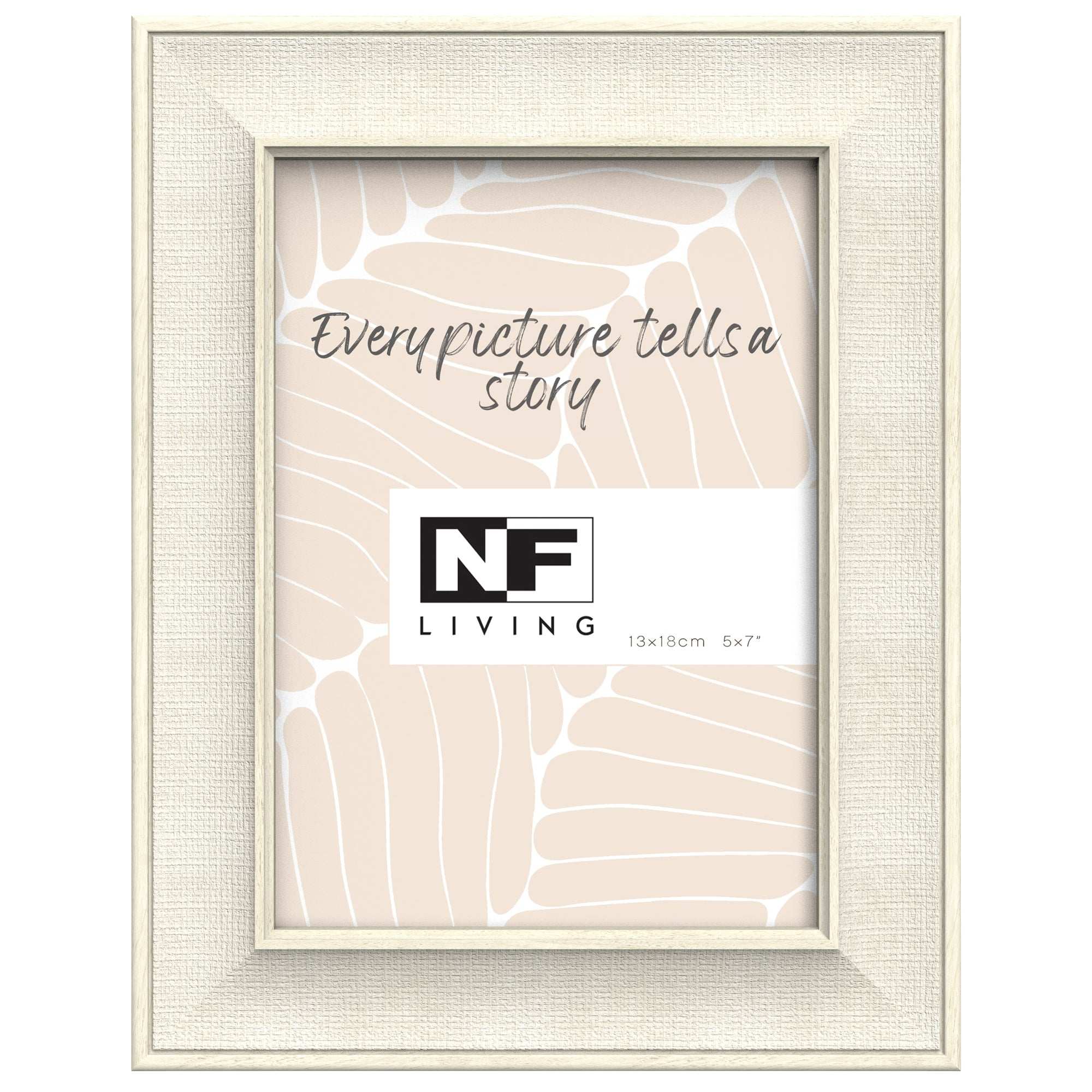 Natural Grid Photo Frame
