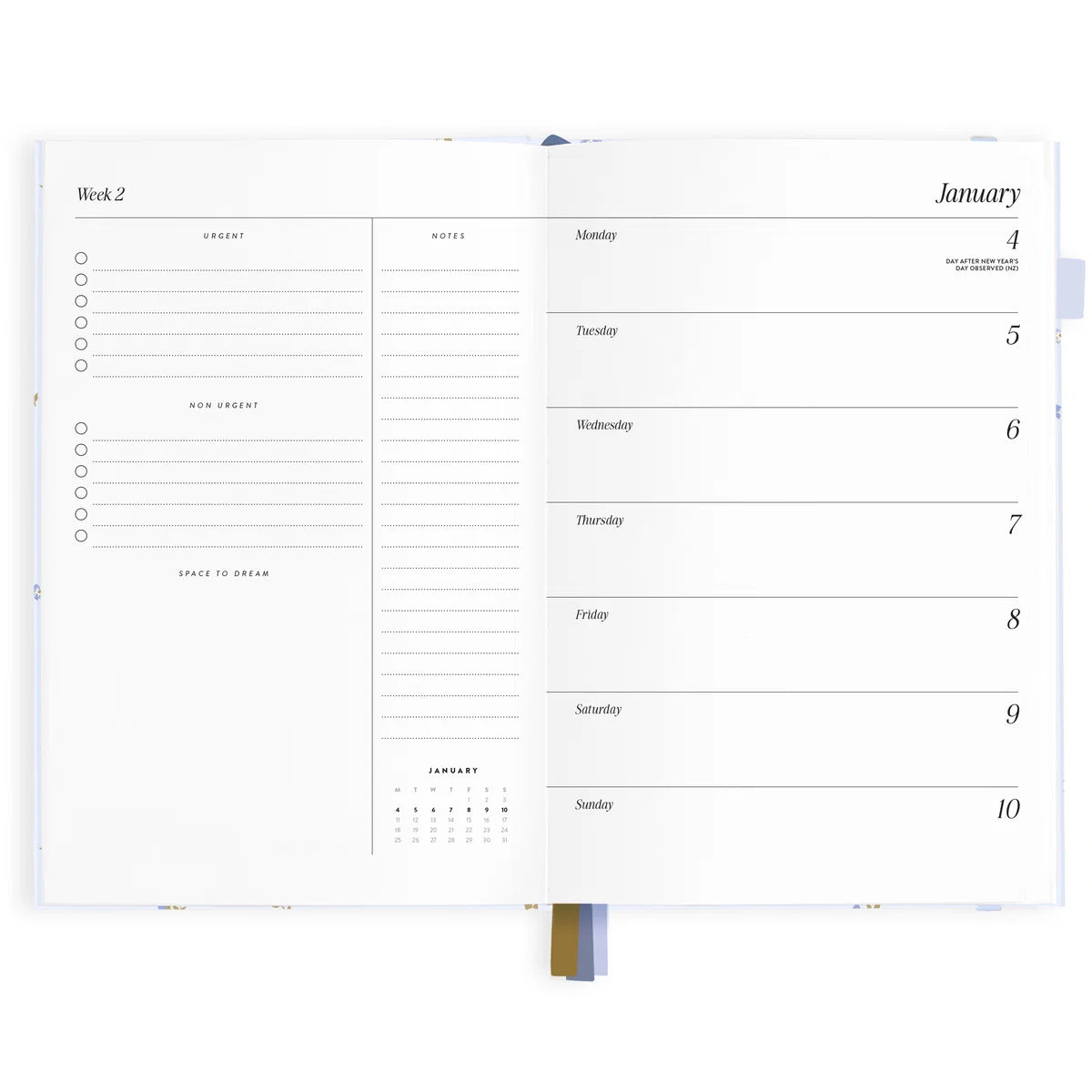 2027 A5 Horizontal Planner | Cornflower