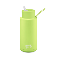 Ceramic Reusable Bottle Straw Lid | 34oz 1000ml