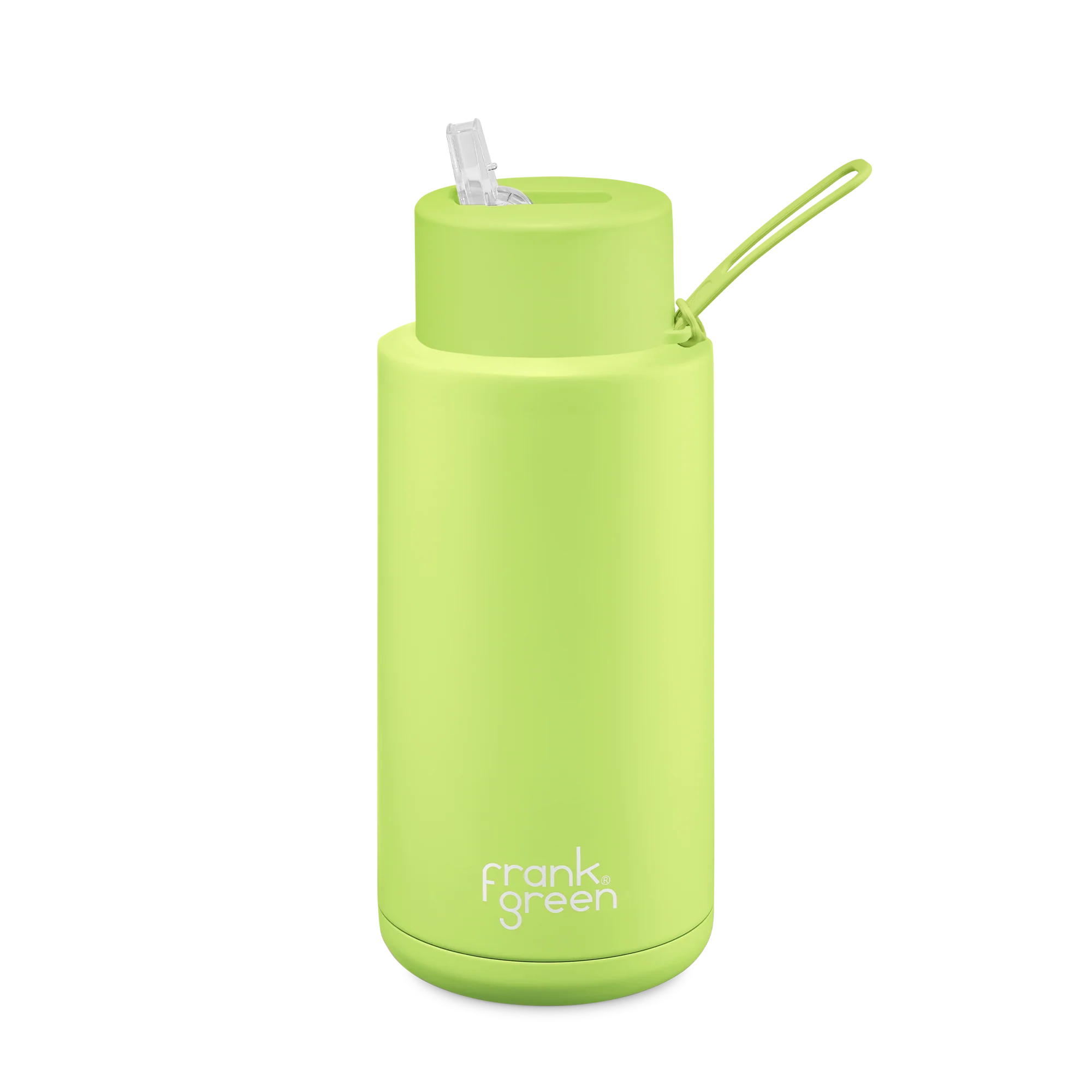 Ceramic Reusable Bottle Straw Lid | 34oz 1000ml