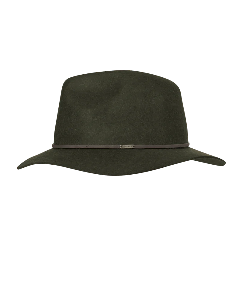Mens Mid Brim Fedora Hat | Rajah