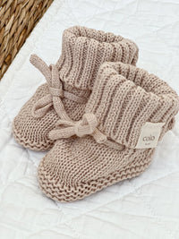 Heirloom Booties | Oat