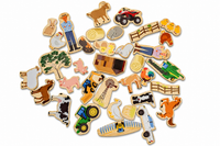 Fridge Friends Aussie Farm Magnets 35pc