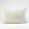 Marina Cushion | White w' Pistachio Stripe